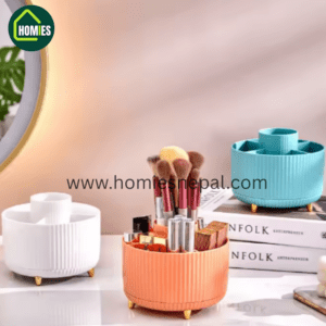 Rotating Makeup Organizer Stand for Cosmetics & Skincare